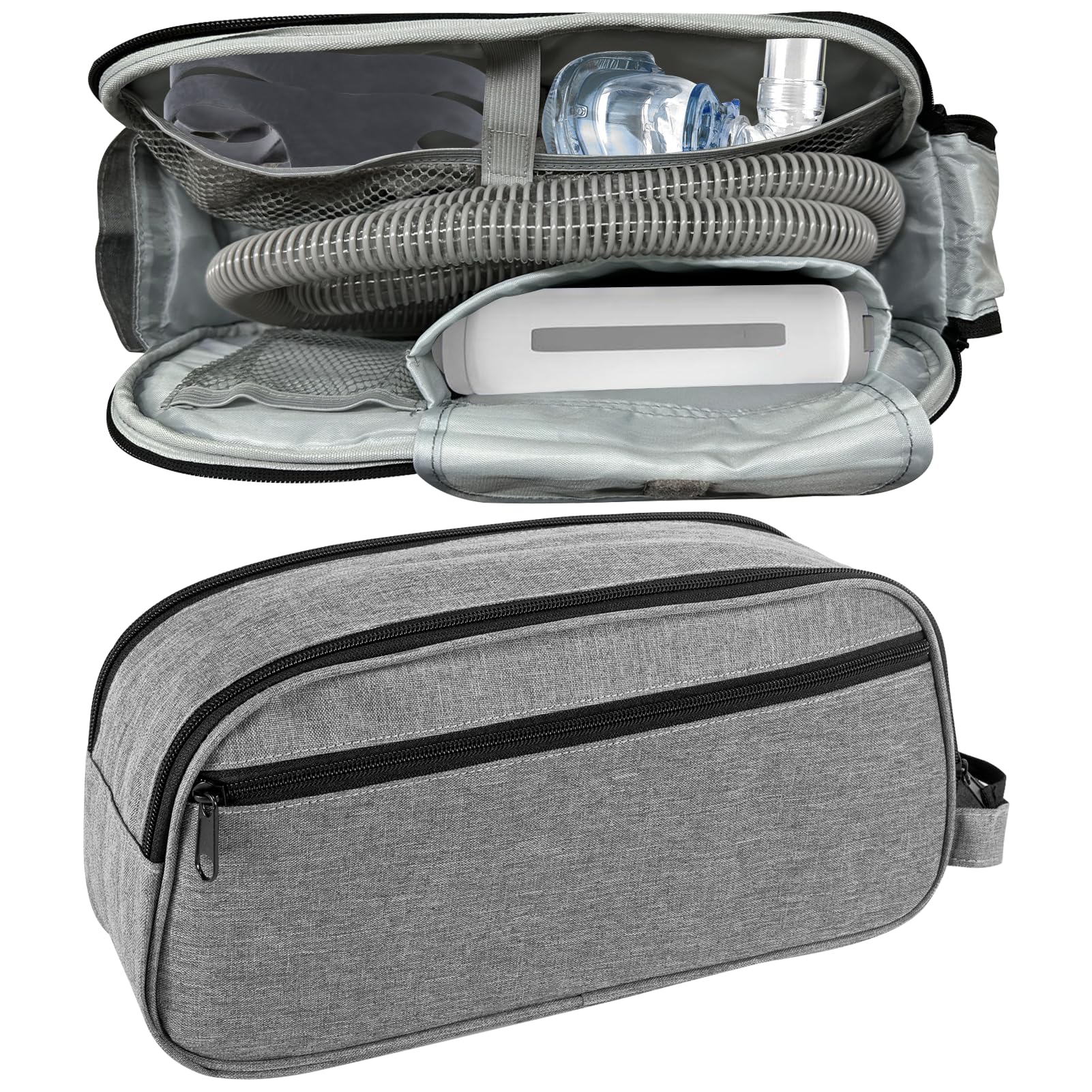 JDVBDNK Sac CPAP AirMini, etui compact protégeant l'appareil en voyage.