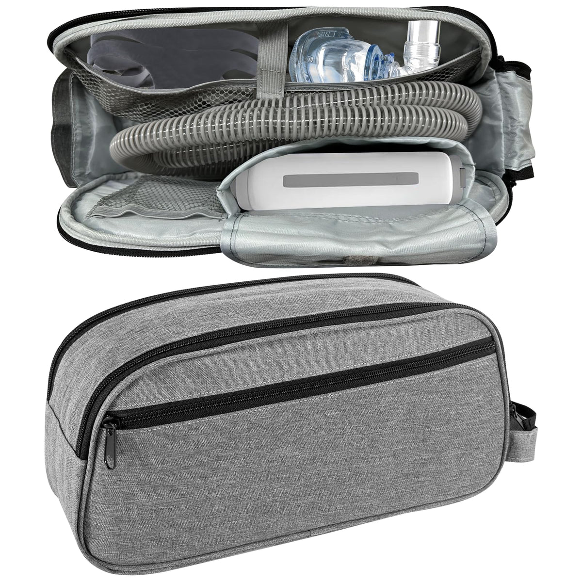 JDVBDNK Sac CPAP AirMini, etui compact protégeant l'appareil en voyage.