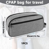 JDVBDNK Sac CPAP AirMini, ouverture zippée facilitant l'accès rapide à l'appareil.