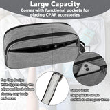 JDVBDNK Sac CPAP AirMini, rangement d'accessoires utile pour câbles et embouts.