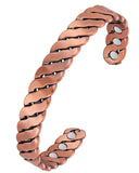 Bracelet cuivre pur Jecanori, élégant et durable pour le quotidien.