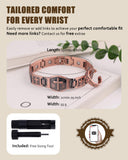 Hypoallergénique et sans nickel, bracelet cuivre Jecanori.