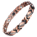Jecanori bracelet cuivre magnetique femme, allure elegante et durable au quotidien