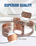 Cadeau Jecanori: bracelet cuivre masculin prêt à offrir.