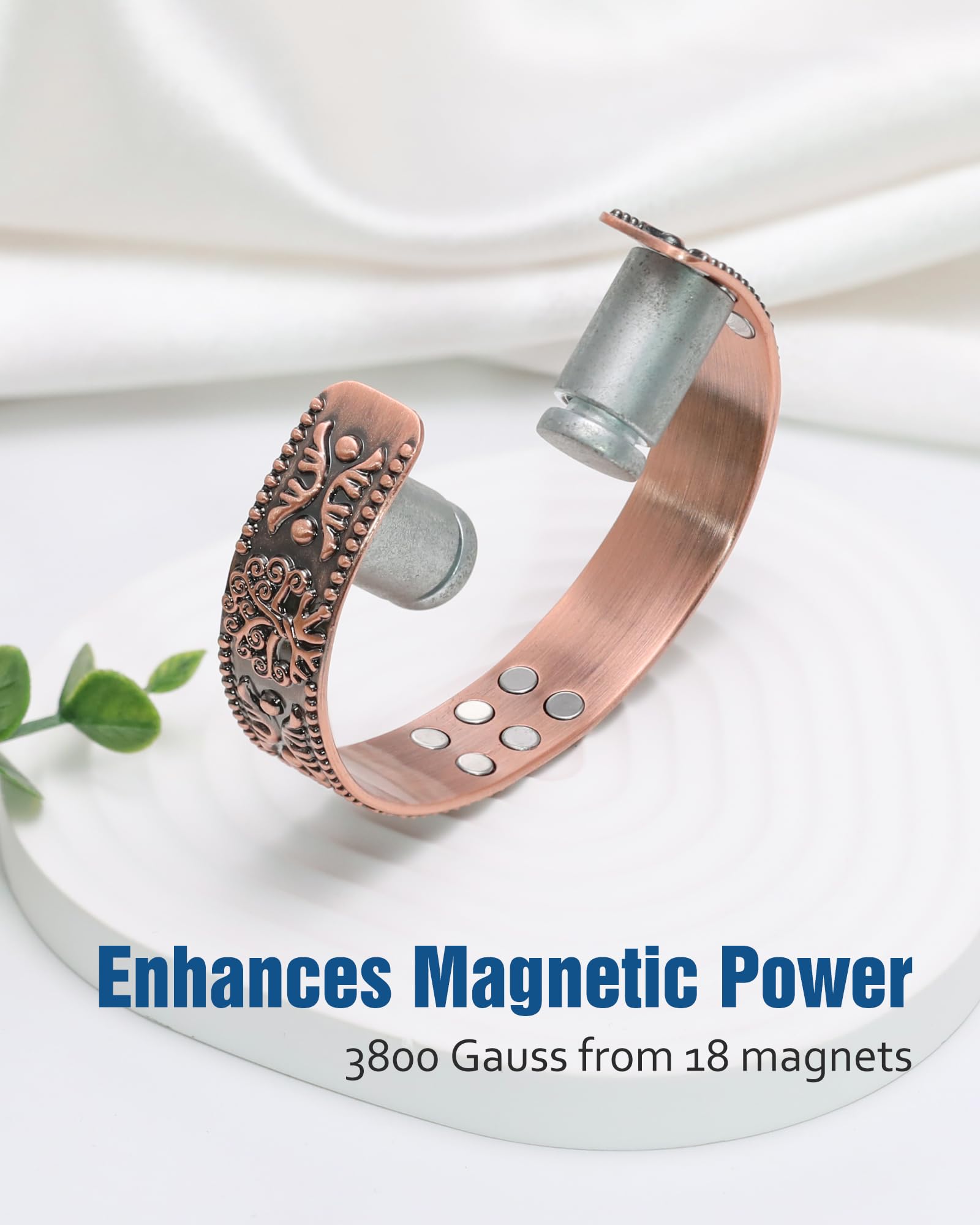 Emballage cadeau élégant Jecanori pour bracelet cuivre.