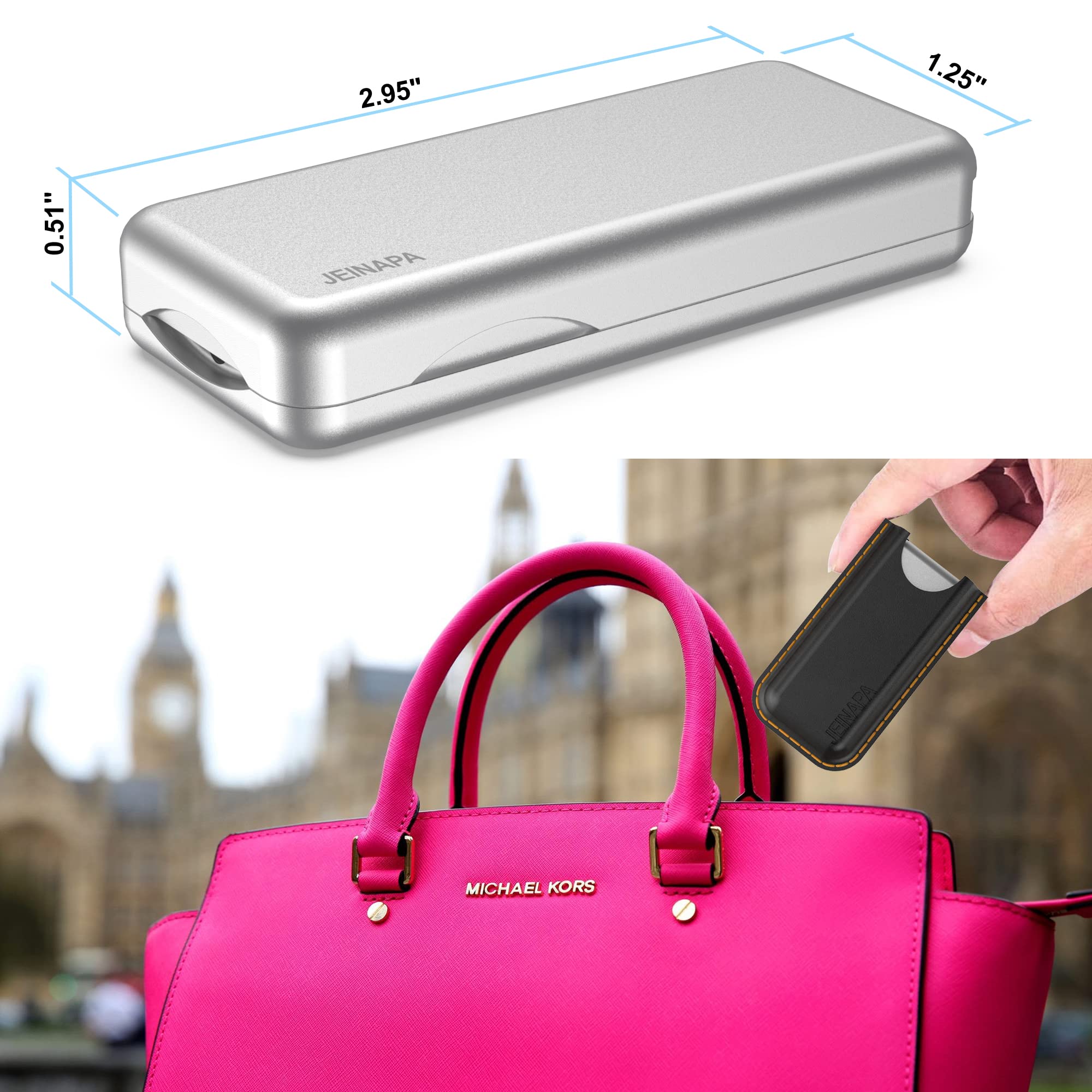 JEINAPA design compact et portatif, parfait pour le voyage et le quotidien.