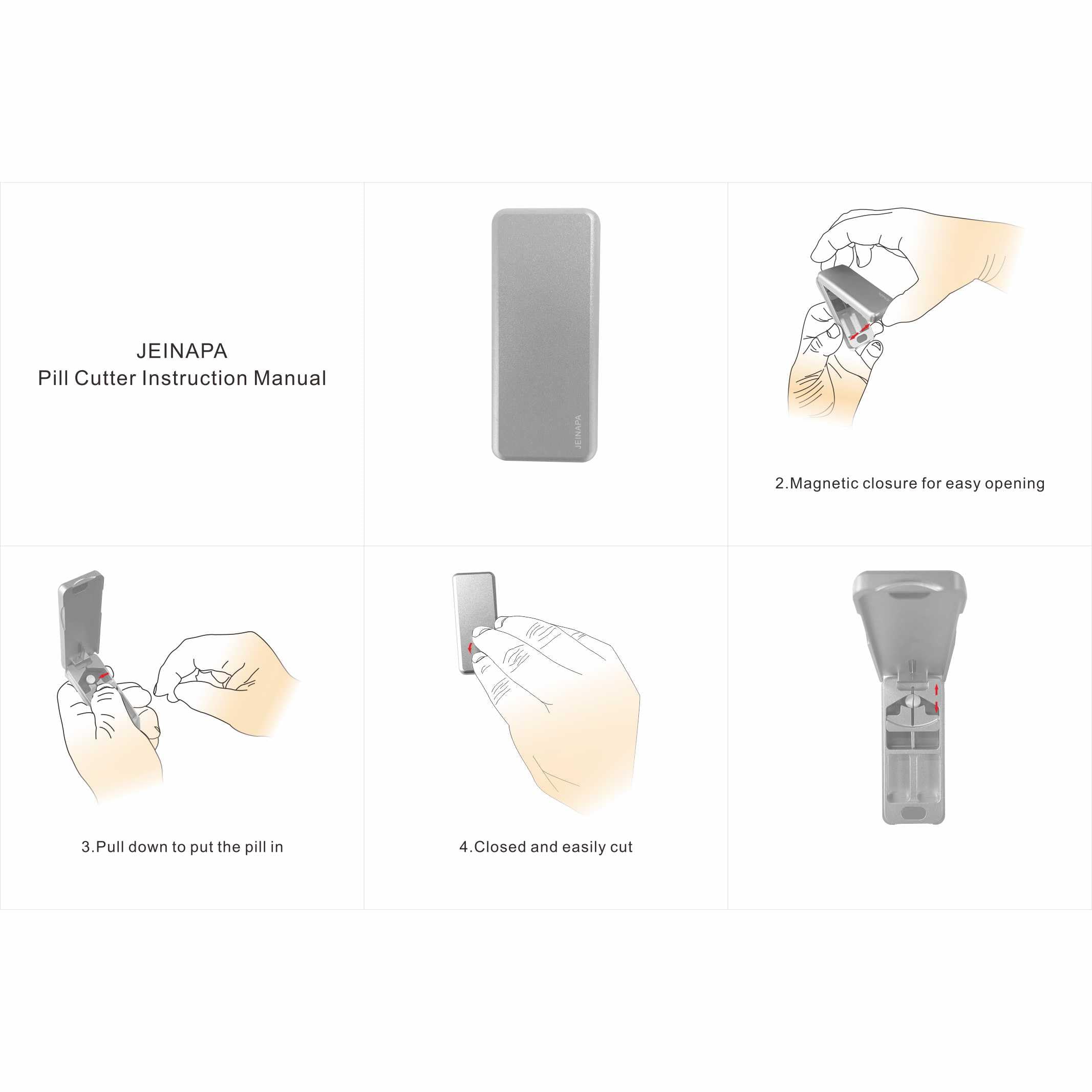 Format compact JEINAPA, léger et portable pour déplacements.