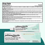 Portabilité Jelcaine Sterile 30 ml idéale pour la trousse