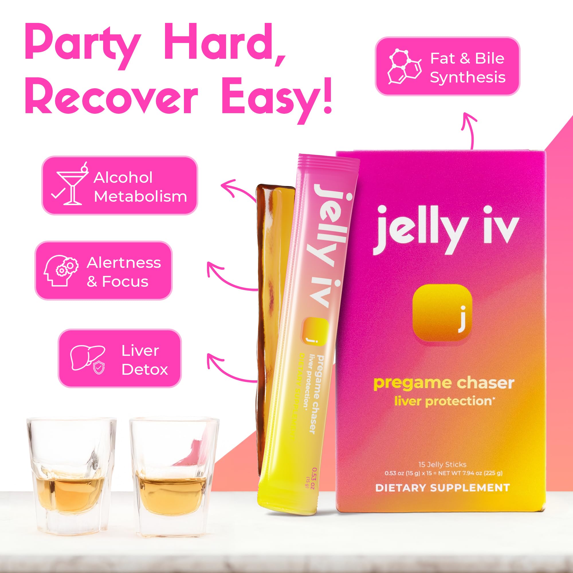 Utilisation en déplacement Jelly IV, sans préparation nécessaire.