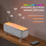 Diffuseur Jellyfish: lumière dégradée sur 7 couleurs pour l'ambiance.