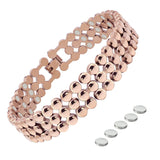 JEROOT bracelet magnétique vue d'ensemble, allure moderne et durable.