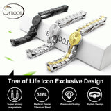 Motif arbre de vie sur le bracelet JEROOT
