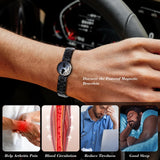 JEROOT bracelet-titanium-acier résistant à la rouille et à l’usure.
