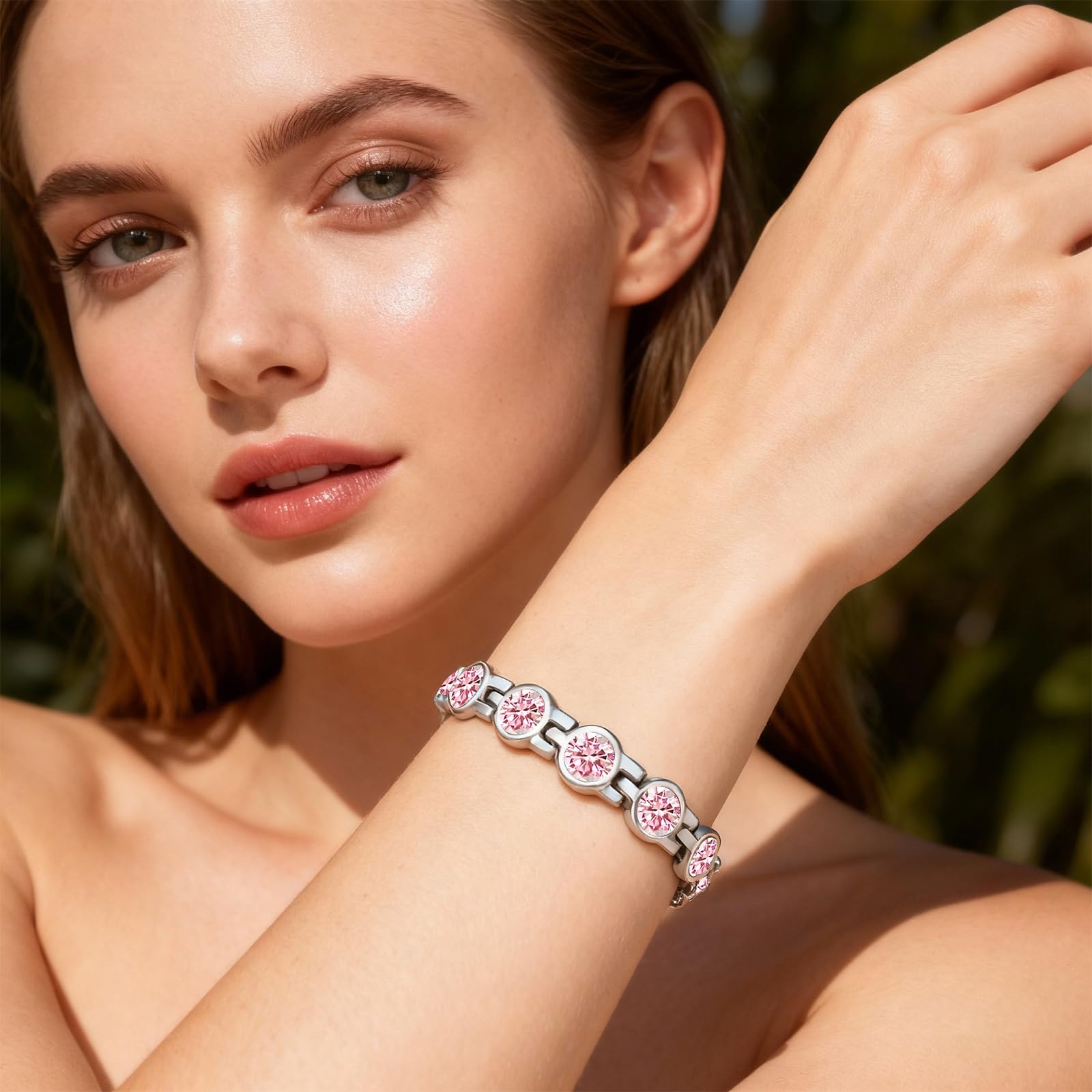 Cadeau JEROOT bracelet magnétique pour elle et lui, élégant.