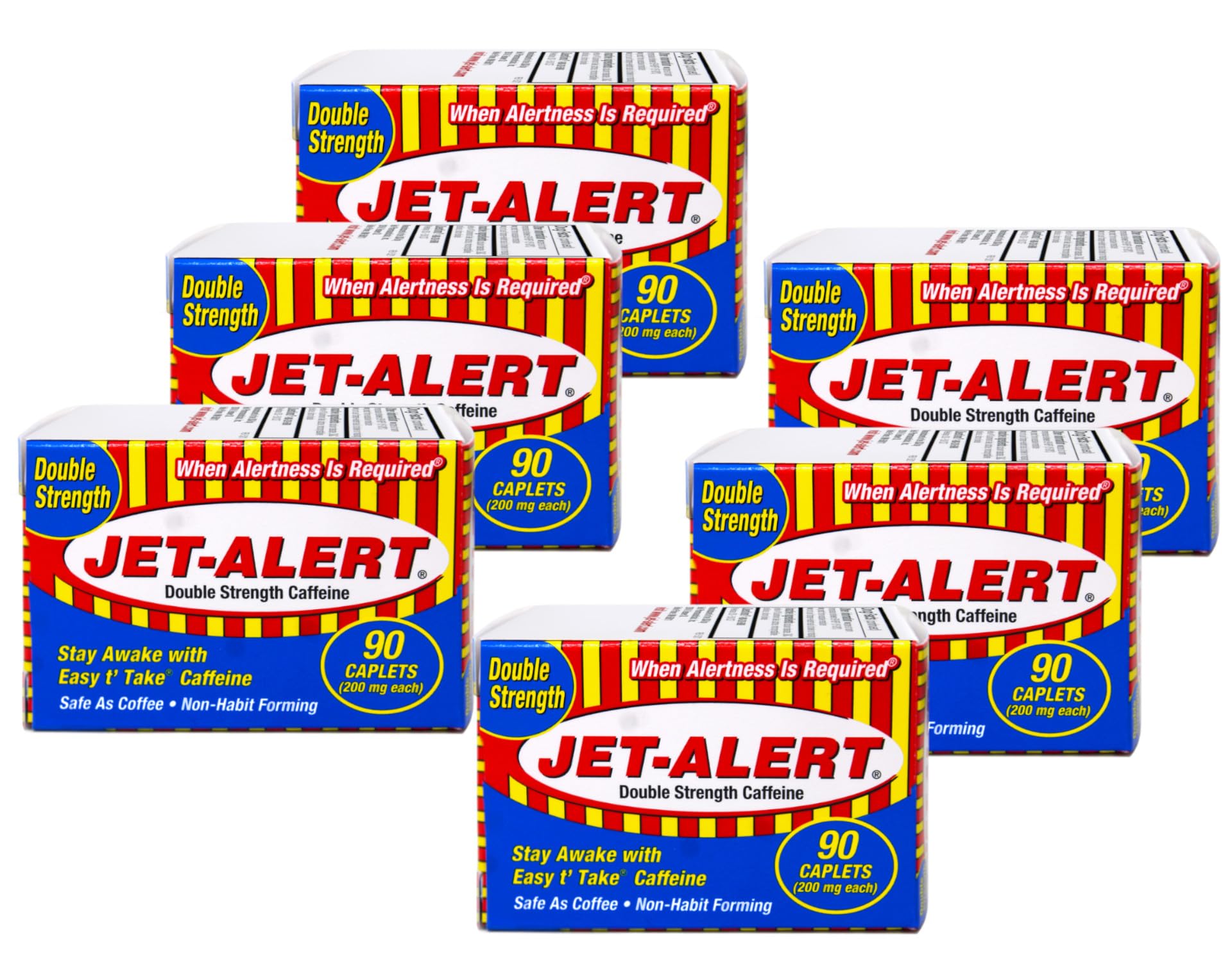 Jet-Alert caplets action rapide pour démarrer une tâche efficace