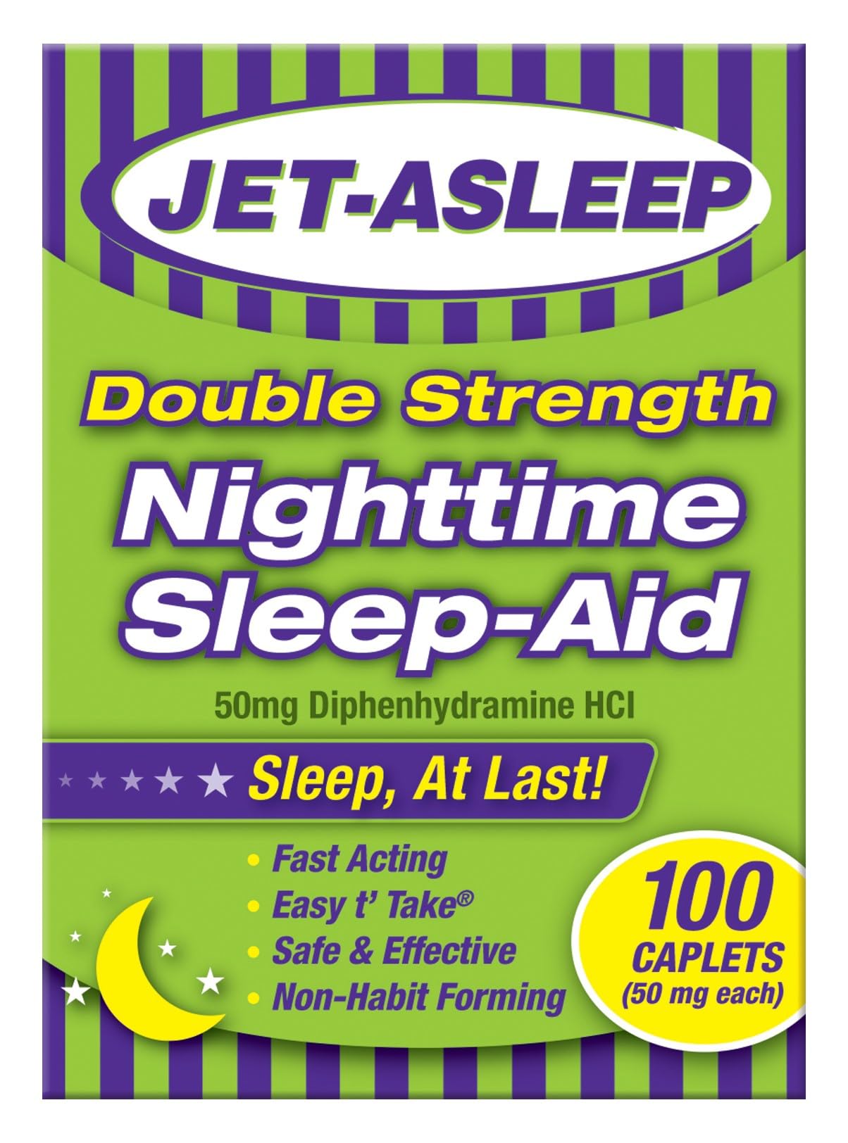 Jet-Asleep dosage 50 mg par capsule, information utile.
