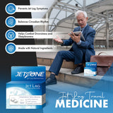 JetZone – symbole immunité et confort pendant les déplacements.