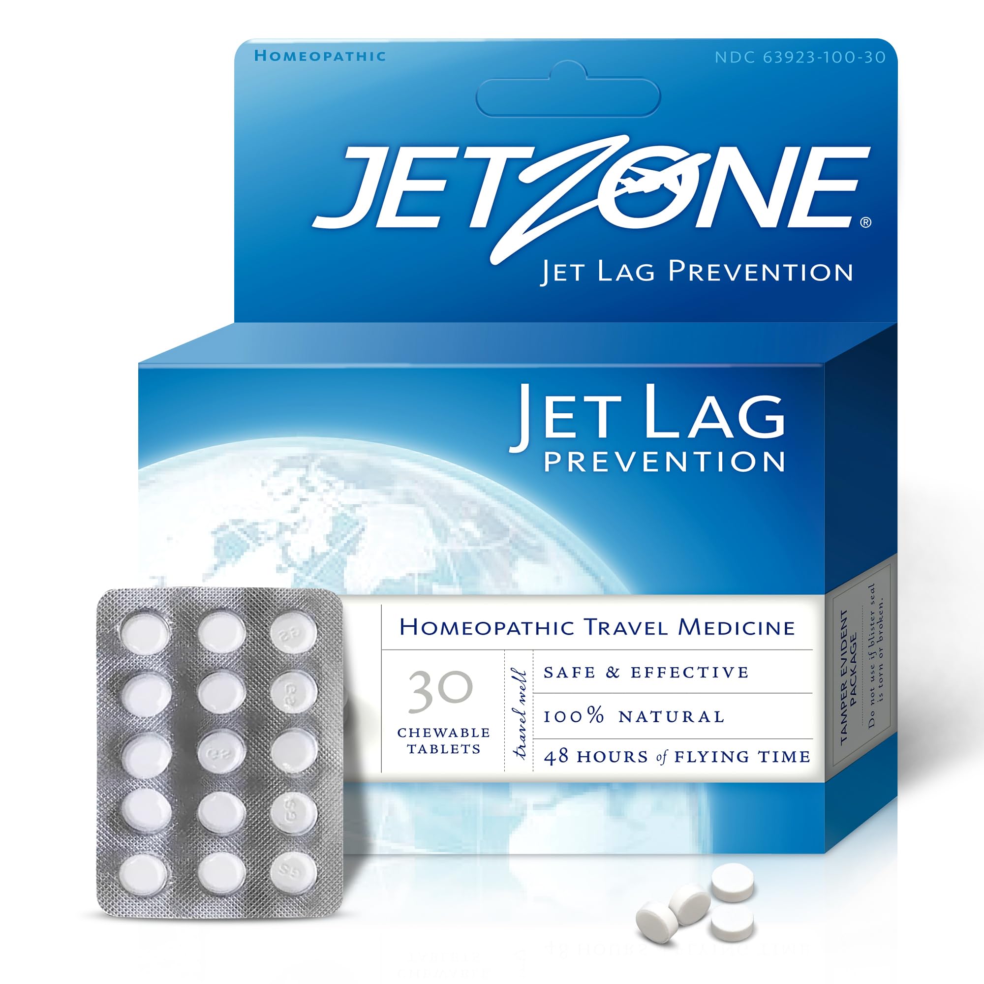 JetZone – bouteille pratique pour décalage horaire en voyage.