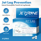 JetZone tablettes voyage mordables avec goût agréable.