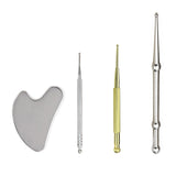 JFGLORIX ensemble d'outils réflexologie visage pour relaxation ciblée