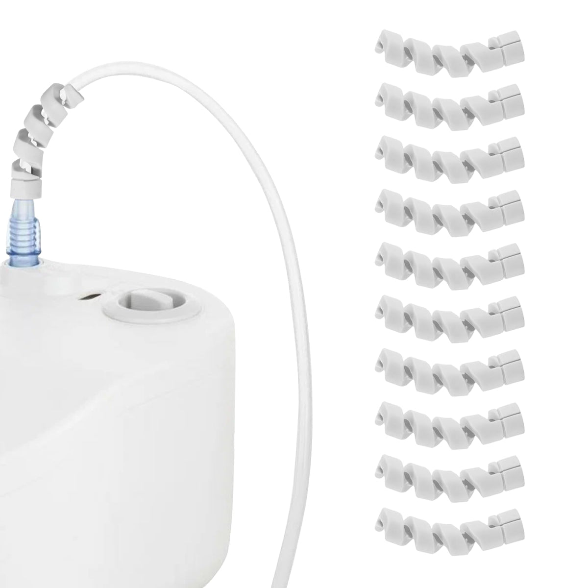 JFHNMLW soutient-tube-oxygene-sertissage, prévient les torsions.