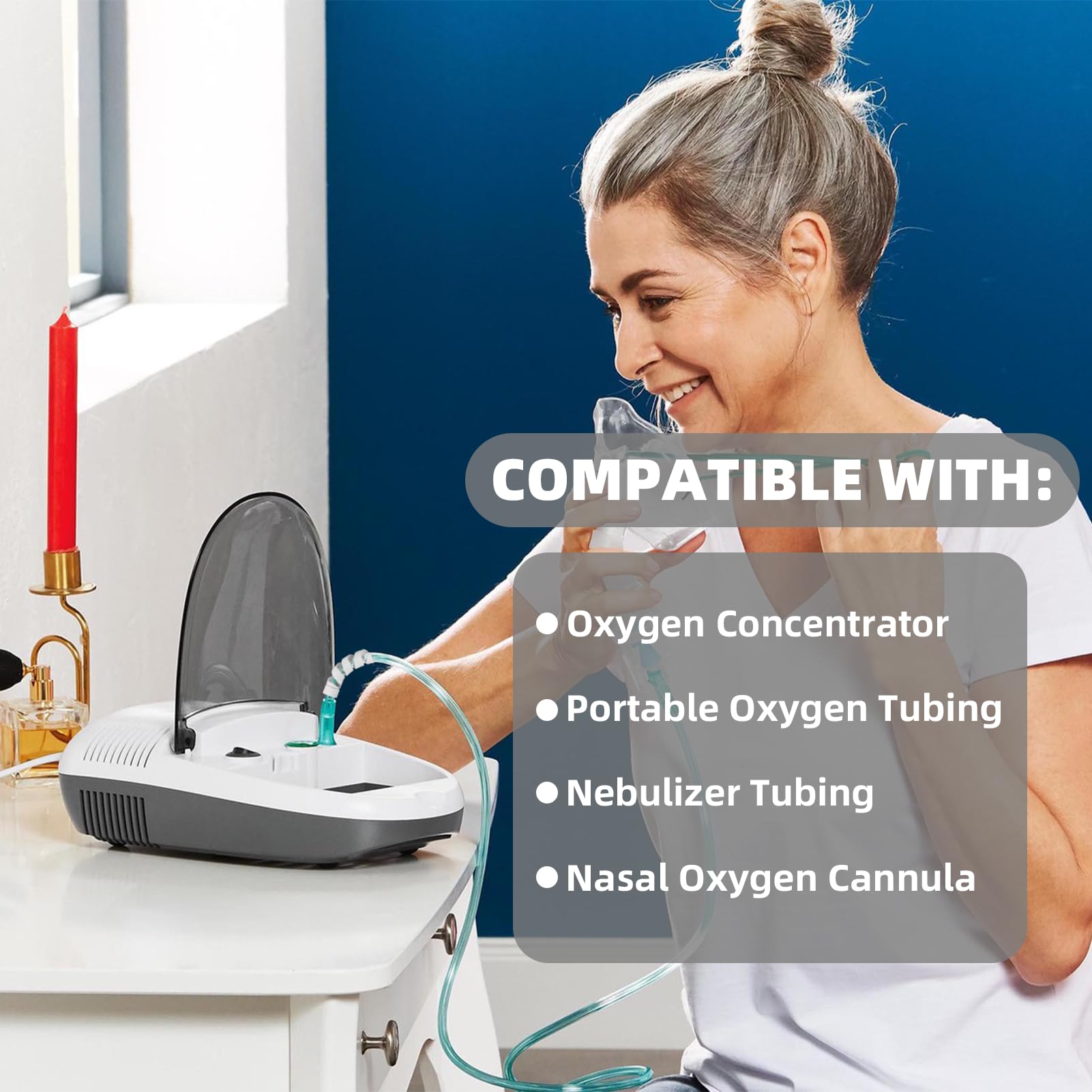 JFHNMLW utilisation-domestique-oxygene, solution pratique à domicile et en voyage.