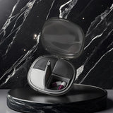 JHONE68 boite-pilules-compacte noir, format discret pour le sac.