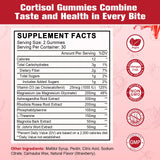 Gummies JIANKYTZ Cortisol avec Rhodiola, effet relaxant potentiel pour soirées calmées.