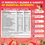 Goût fraise naturel de Jiankyztz pour enfants.