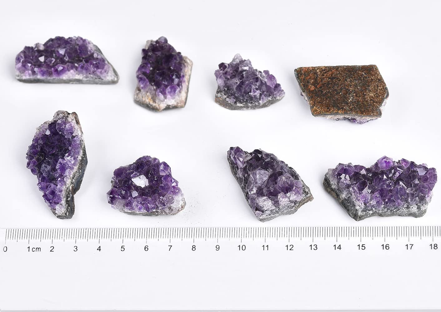 JIC Gem améthyste pièces DIY bijoux – pierre naturelle non traitée