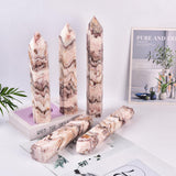 Collection quartz pointe zen par JIC Gem, parfaite pour méditation et espace sacre.