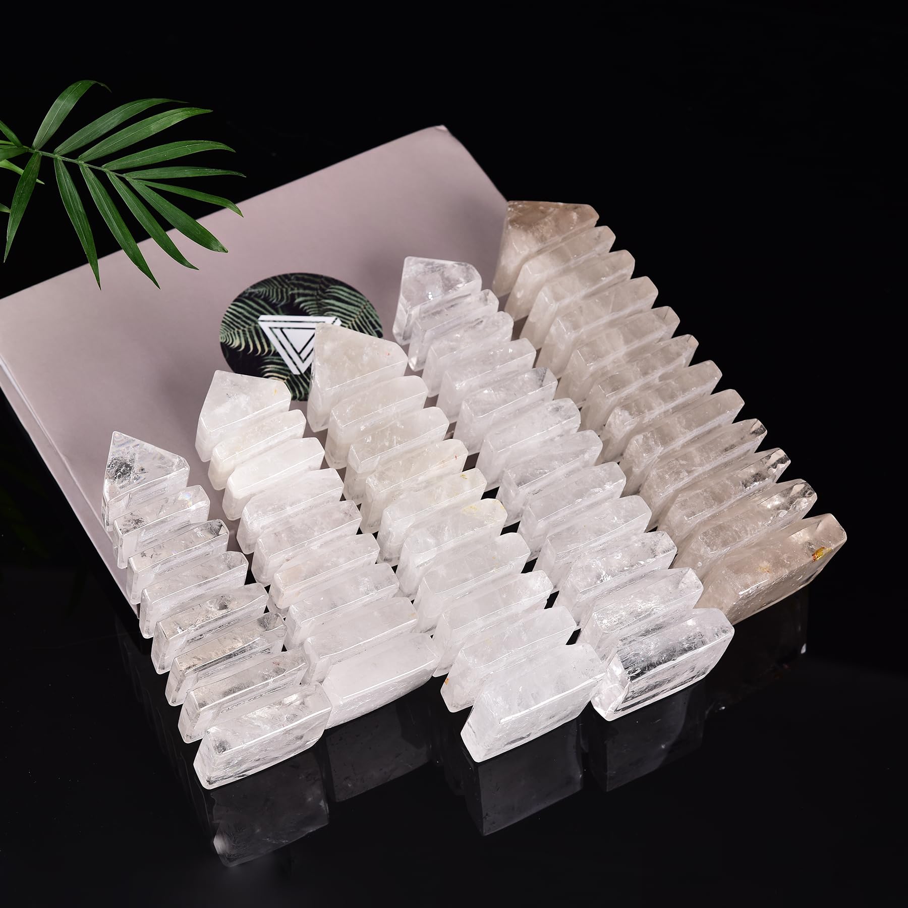 Atelier yoga JIC Gem quartz clair, focalisation et détente.