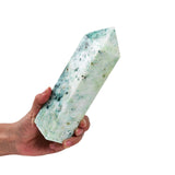 JIC Gem baton quartz Phoenix Pine, outil réiki et décoration apaisante.