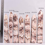Baton quartz zen energie par JIC Gem, pour le recentrage émotionnel et le bien-être.