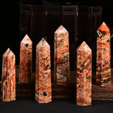Pointe d’énergie JIC Gem, 6 facettes pour focaliser sur un chakra spécifique.