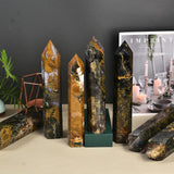 JIC Gem cadeau-cristal pietersite: idée cadeau pour débutants et collectionneurs.