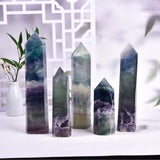 JIC Gem cadeau fluorite, idéal pour collectionneurs.