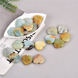 JIC Gem cœur fluorite détail-2, textures et nuances de couleur pour déco apaisante.
