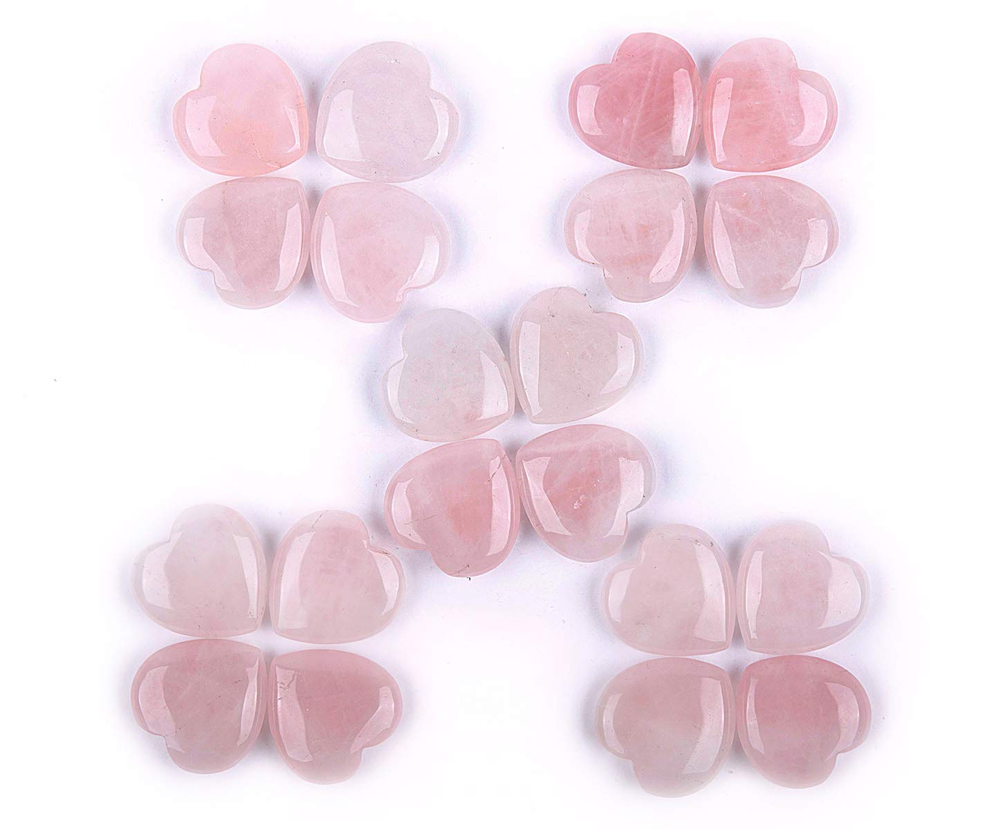JIC Gem coeur-rose-quartz-naturel: couleur naturelle pour ambiance apaisante.