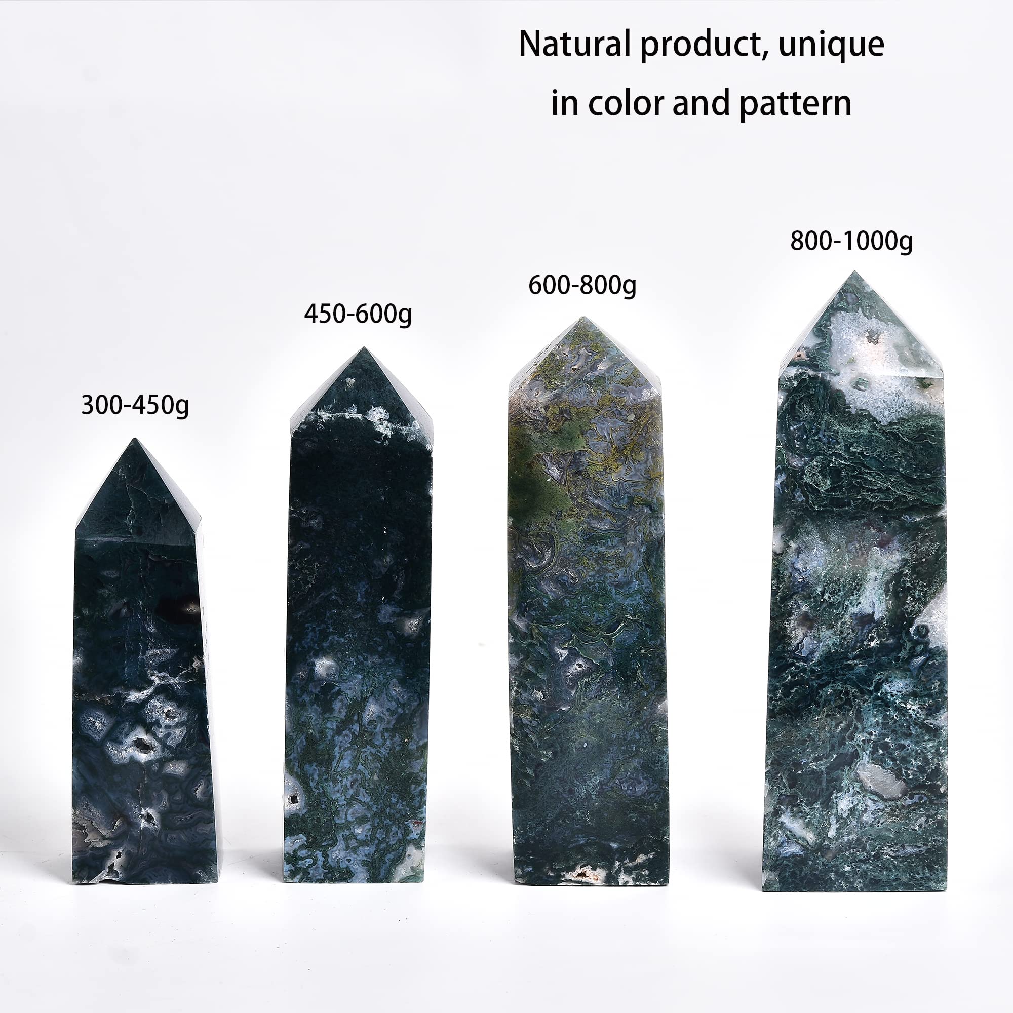 Bâton décoratif JIC Gem en cristal, utile pour Reiki et ambiance zen.