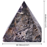 Décoration zen avec pyramide sphalérite violette JIC Gem