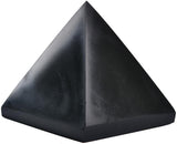 Décoration élégante par JIC Gem, pyramide obsidienne noire.
