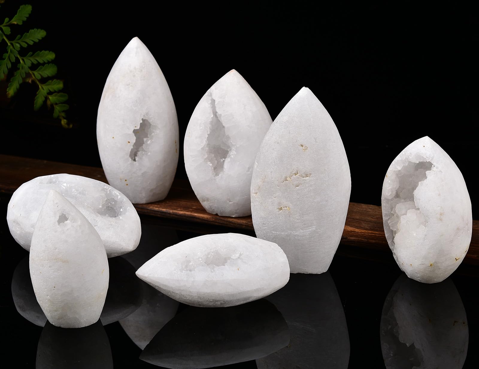 Décoration bureau maison JIC Gem Géode quartz.