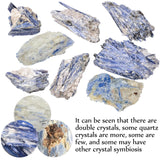 JIC Gem kyanite bleue, décoration intérieure apaisante et esthétique.