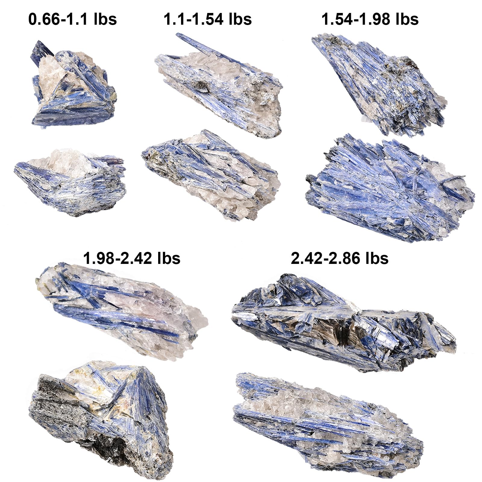 JIC Gem kyanite bleue, énergie des chakras pendant les séances.