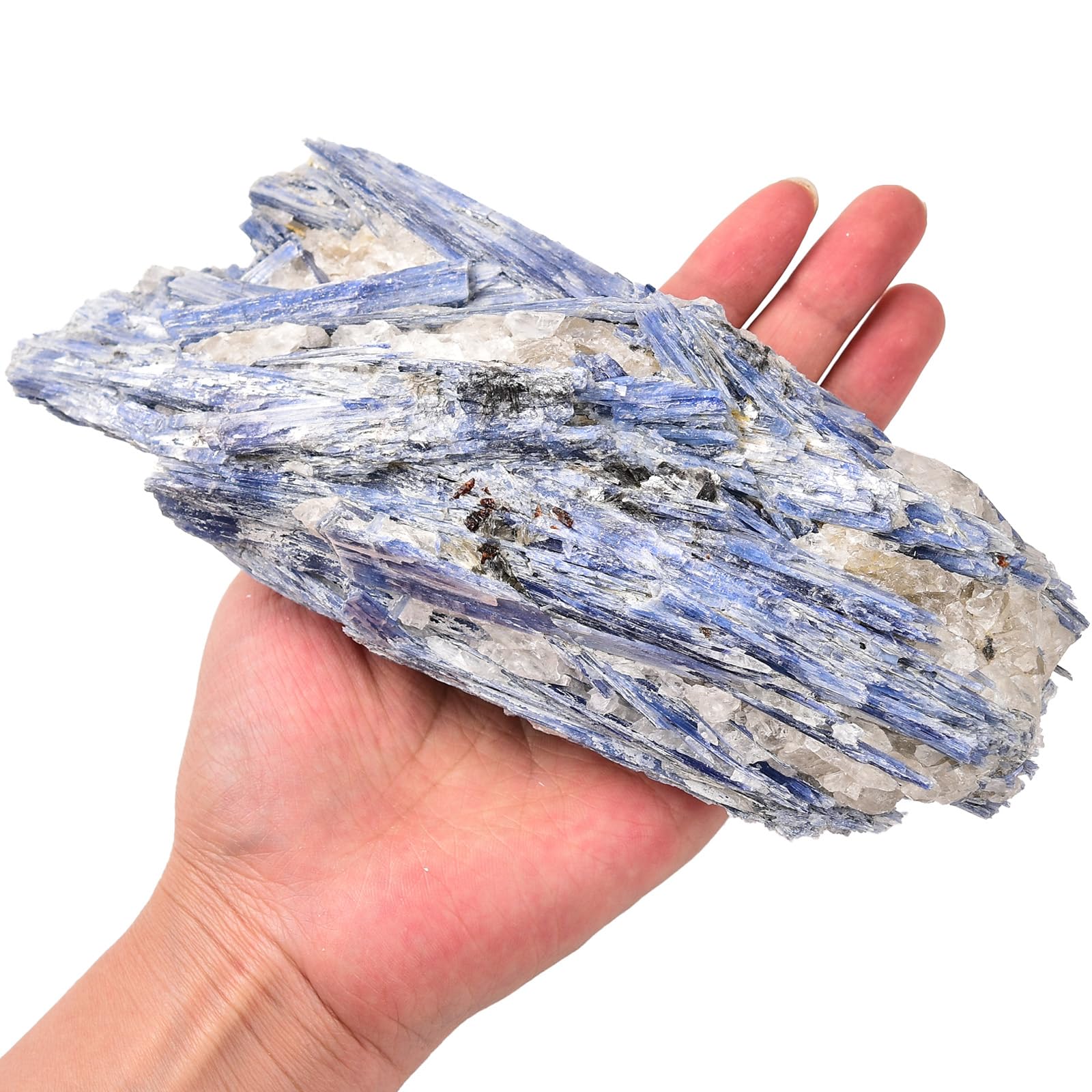 JIC Gem kyanite bleue, pierre de méditation favorisant la concentration.