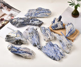 JIC Gem kyanite bleue, pratique pour la méditation guidée et spiritualité.