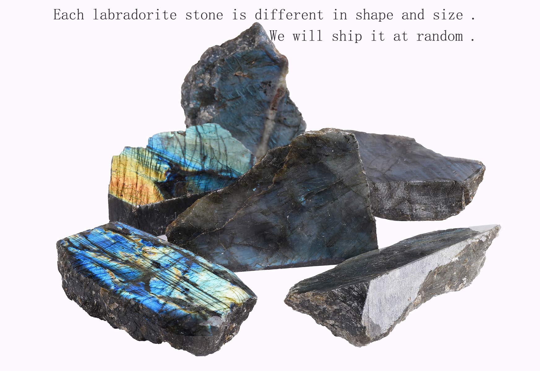 JIC Gem Labradorite design décor bureau, toucher naturel et sophistiqué.
