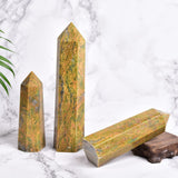 Idéal comme cadeau cristal vert JIC Gem pour salon et bureau