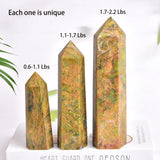 Décoration cristal vert JIC Gem pour méditation et espace zen